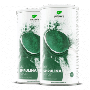 Spirulīnas pulveris Bio 250g pakete