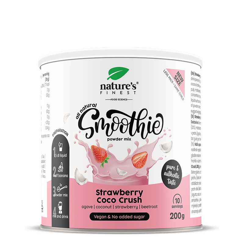 Smoothie Pulveris Mix – Strawberry Coco Crush